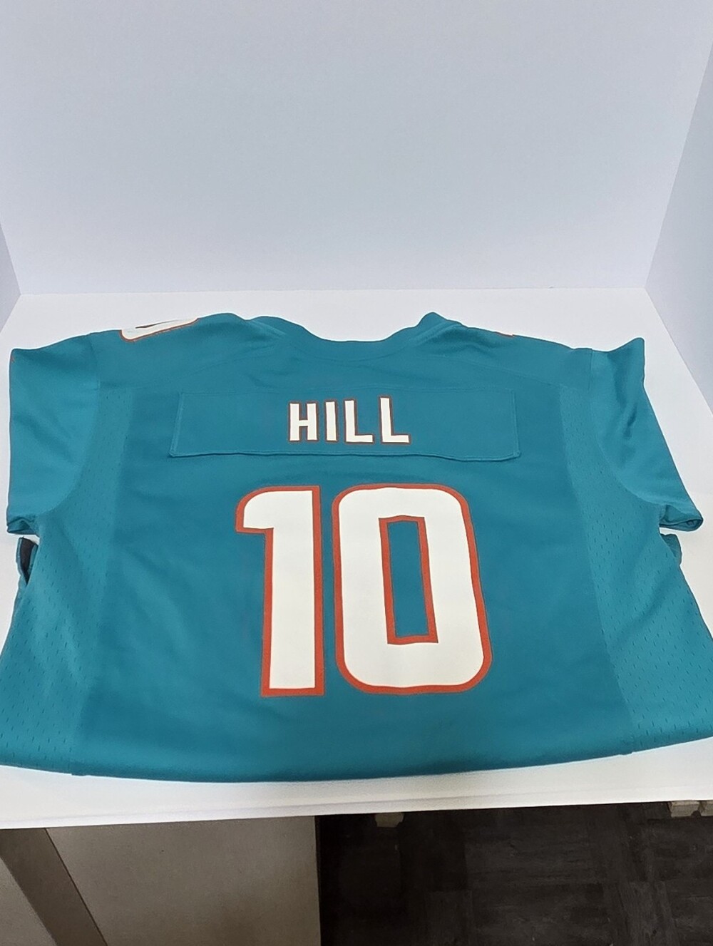 Nike Kids Teal #10 Hill Football Jersey
